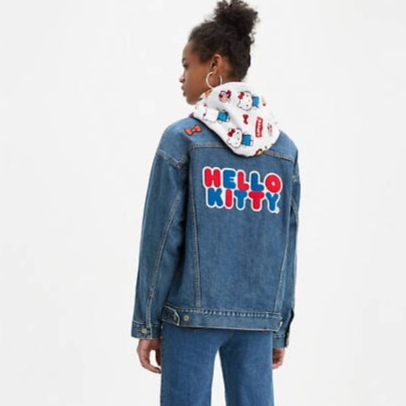 Levi's x Hello Kitty Jackets & Blazers - Levi's® X Hello Kitty Dad Trucker Jacket